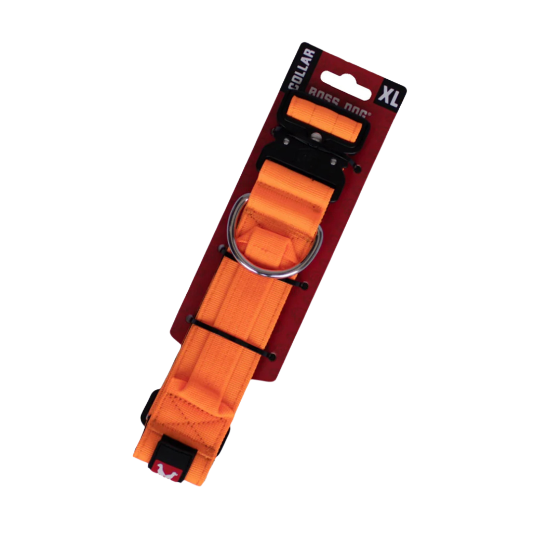 BOSS DOG | Collier tactique 15"-18" orange