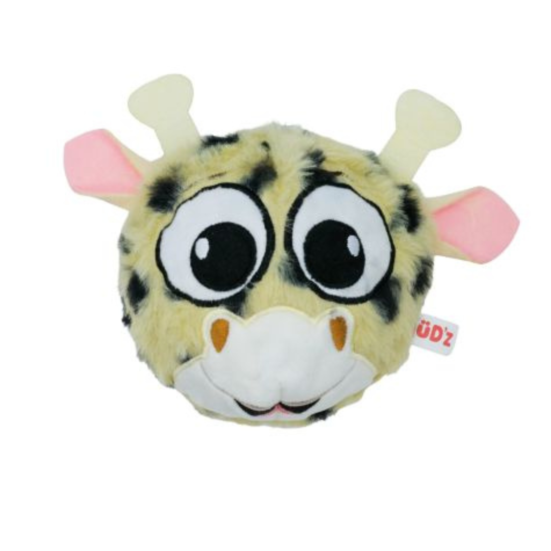 BUD'Z | Balle a pointes enveloppée girafe 10cm