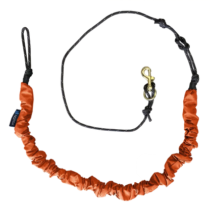 NAHAK | Ligne bungee orange pour bikejoring. Nature Animale, votre référence en alimentation animale à Mascouche.