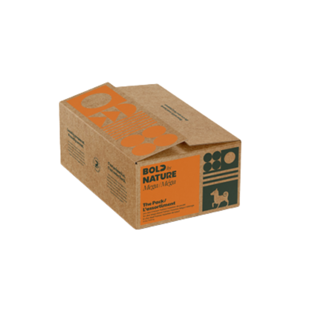 Bold by Nature assortiment poulet 24lbs. Nature Animale, votre référence en alimentation animale à Mascouche.