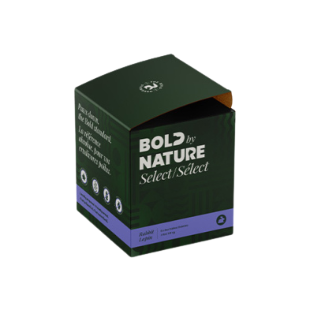 Bold by Nature select lapin 4lbs. Nature Animale, votre référence en alimentation animale à Mascouche.