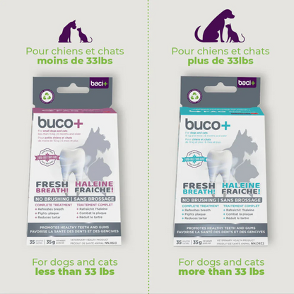Buco+ soins dentaires chien et chat