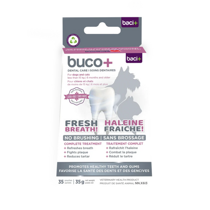 Buco+ soins dentaires petit chien et chat