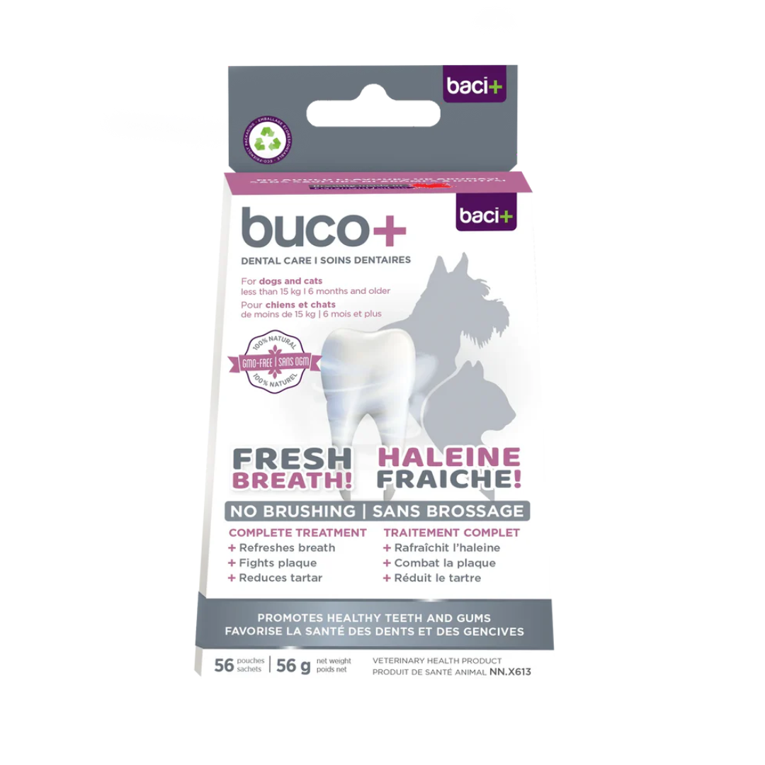 Buco+ soins dentaires petit chien et chat complet