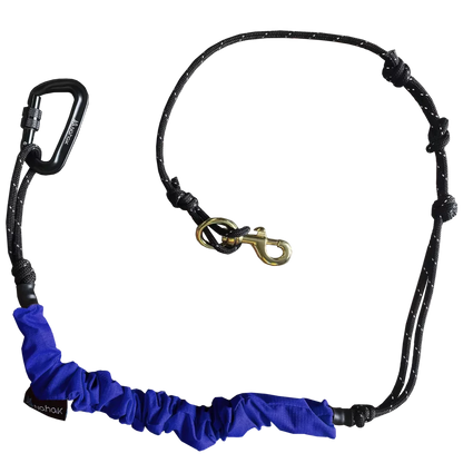 NAHAK | Ligne bungee multisports bleue pour chien. Nature Animale, votre référence en alimentation animale à Mascouche.