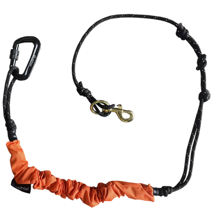 NAHAK | Ligne bungee multisports orange pour chien. Nature Animale, votre référence en alimentation animale à Mascouche.