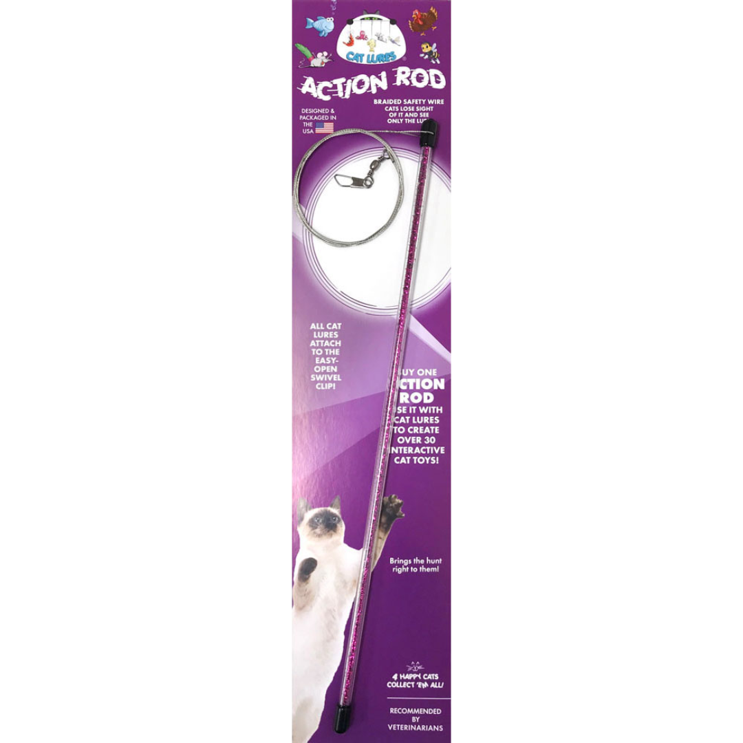 CAT LURES | Baguette pour chat «Action Rod»