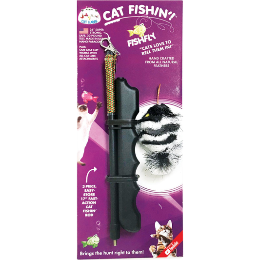 CAT LURES | Canne à pêche pour chat «Fish Fly»
