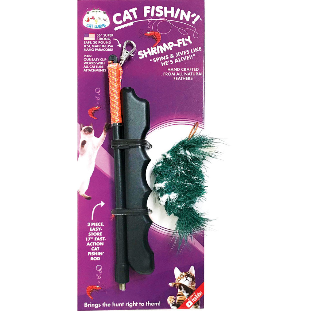 CAT LURES | Canne à pêche pour chat «Shrimp Fly»