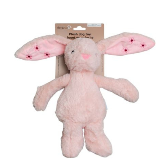 DEXYPAWS | Peluche lapin rose