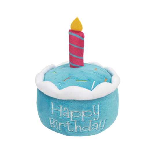 FFD | Peluche gâteau anniversaire bleu