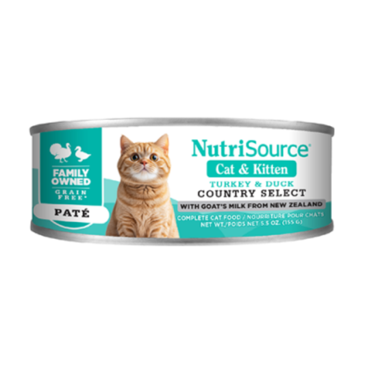 Nutrisource | Select dinde et canard 155g