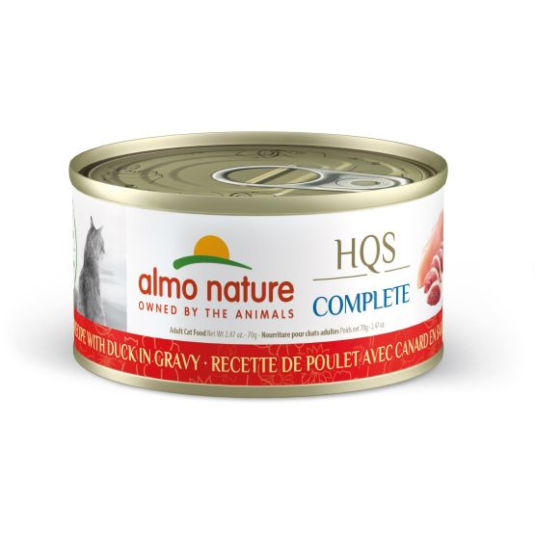ALMO NATURE | COMPLETE HQS Poulet et canard en sauce 70g