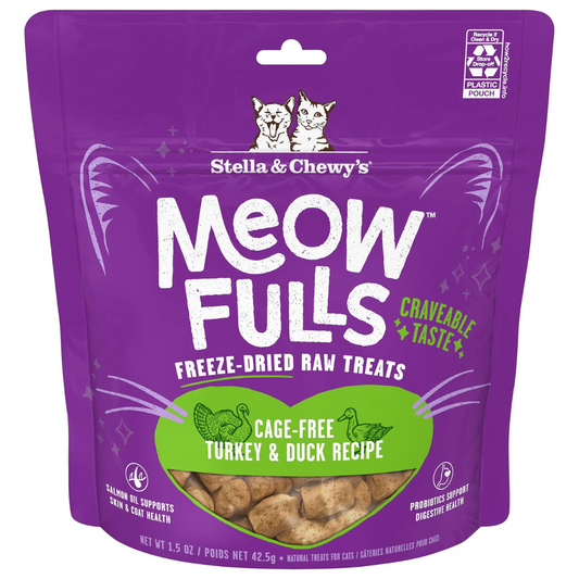 STELLA & CHEWY | Chat Meowfulls dinde et canard 42.5g