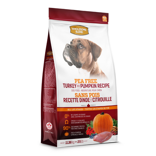 Wholesome Blend | Sans Pois, Dinde et citrouille, toutes races