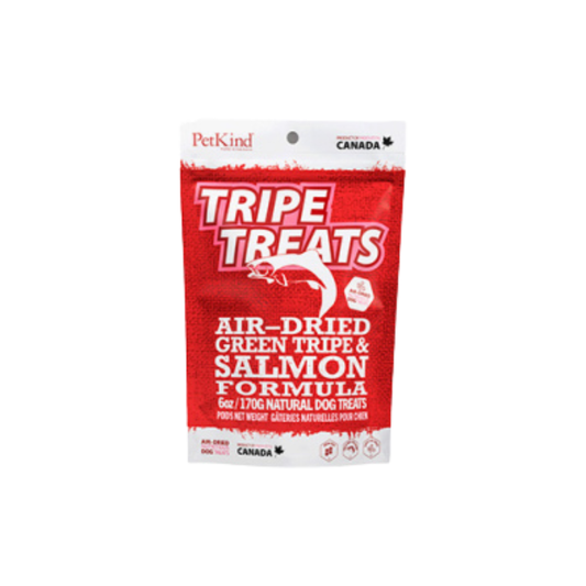 PETKIND | Gâteries tripe et saumon 170g