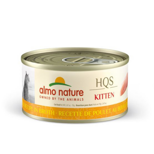 ALMO NATURE | NATURAL HQS CHATON, Poulet au bouillon 70g