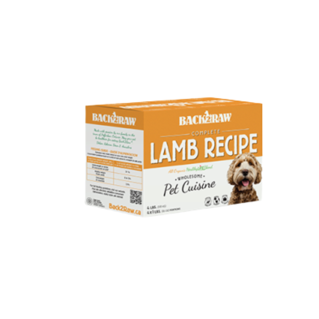 BACK2RAW | Recette complète agneau 4lbs