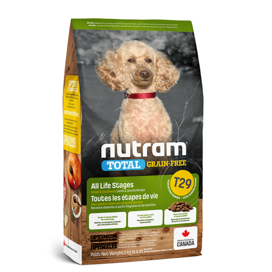 NUTRAM | T29 Adulte, agneau et lentilles sans grains, petit chien