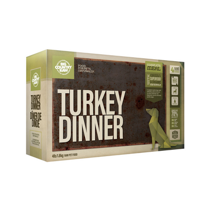 BIG COUNTRY RAW | Dîner de dinde 4lbs