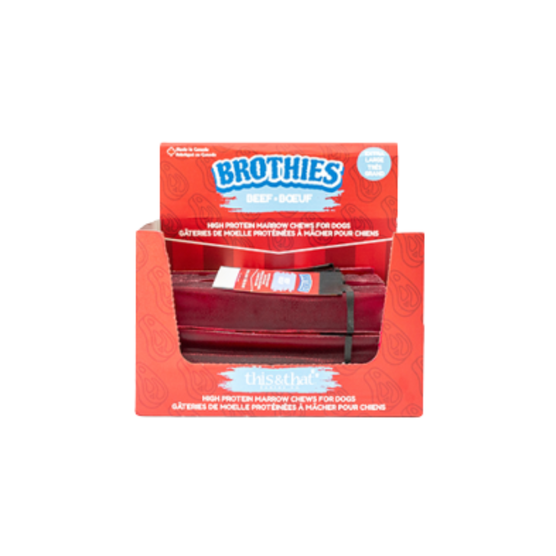 THIS & THAT | Brothies, gâterie de moelle protéinée à mâcher boeuf 50g