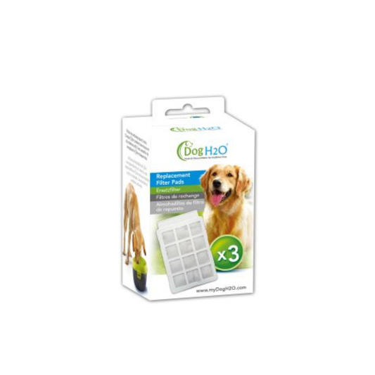 DOG H2O | Filtres rechange fontaine 3pqt