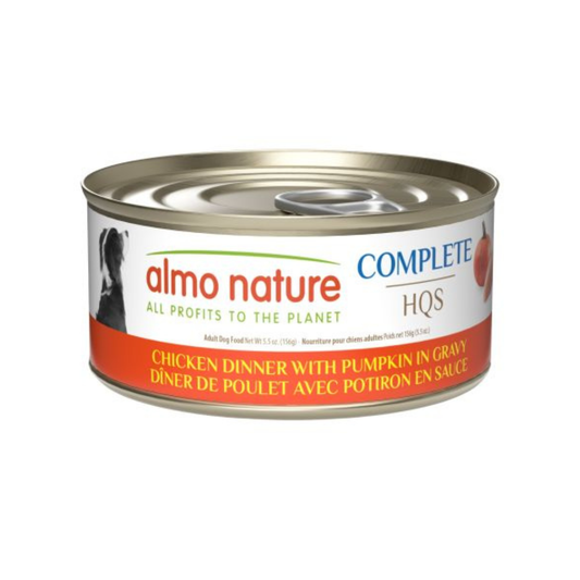 ALMO NATURE | COMPLETE HQS Poulet avec potiron en sauce 156g