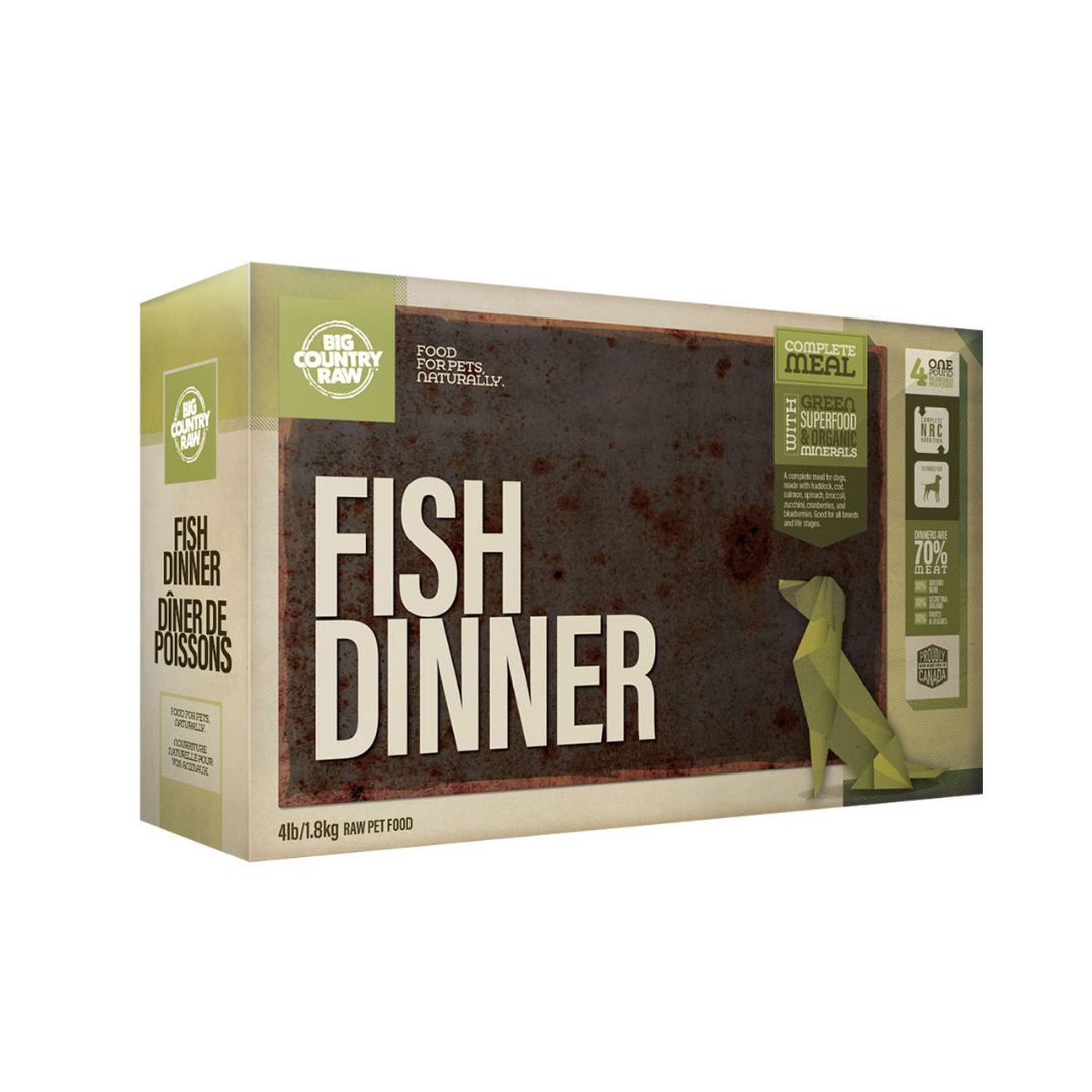 BIG COUNTRY RAW | Dîner poisson 4lbs