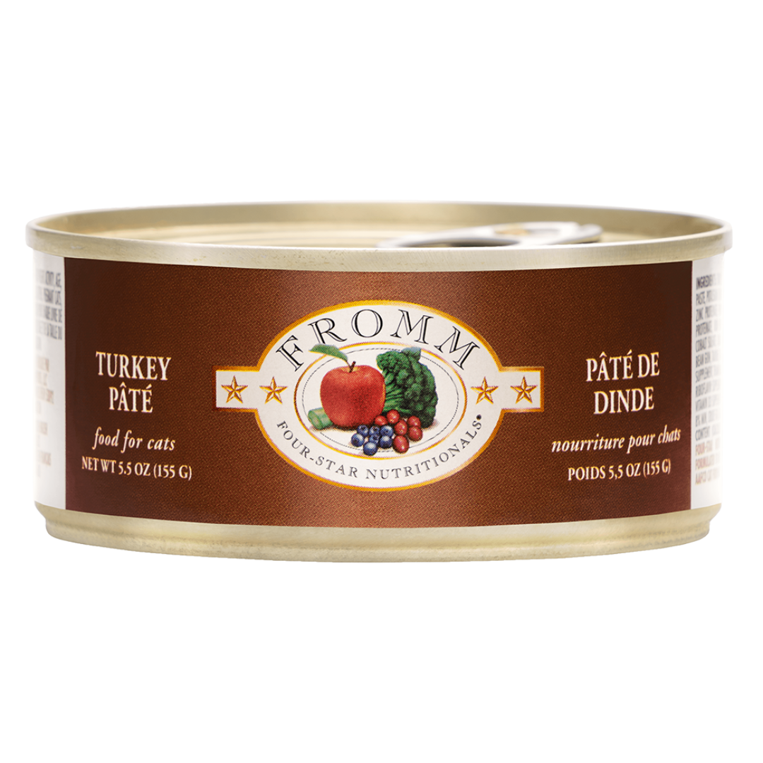 FROMM 4 STAR | Chat, Pâté de dinde 5.5 oz