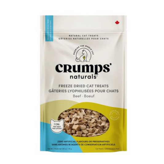 CRUMPS | Chat, boeuf lyophilisé 30g