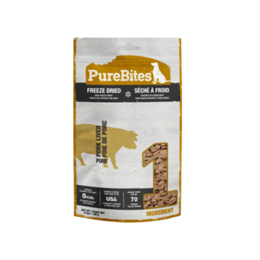 PUREBITES | Foie de porc 100g