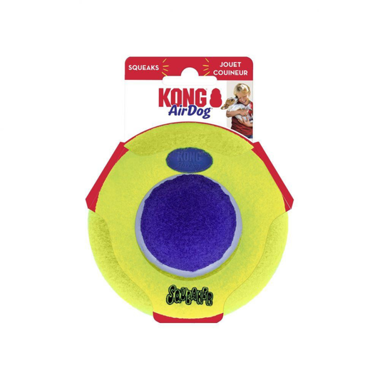 KONG | Airdog squeaker saucer med