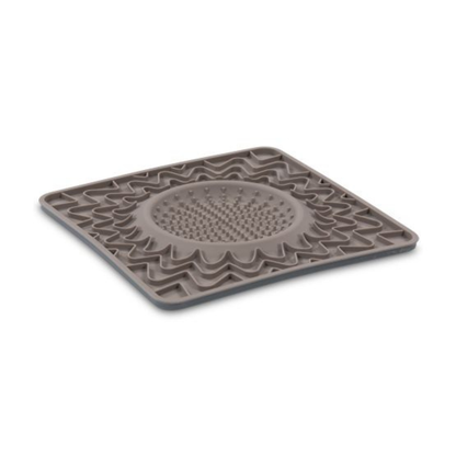 MESSY MUTTS | Tapis en silicone avec cadre & bol 10"x10"