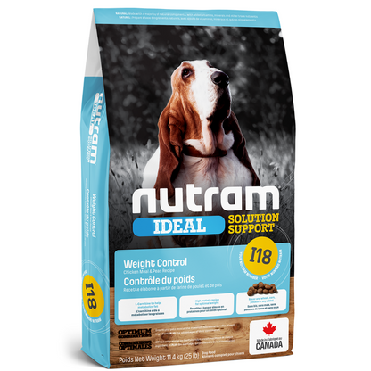NUTRAM | I18 Adulte, contrôle du poids au poulet