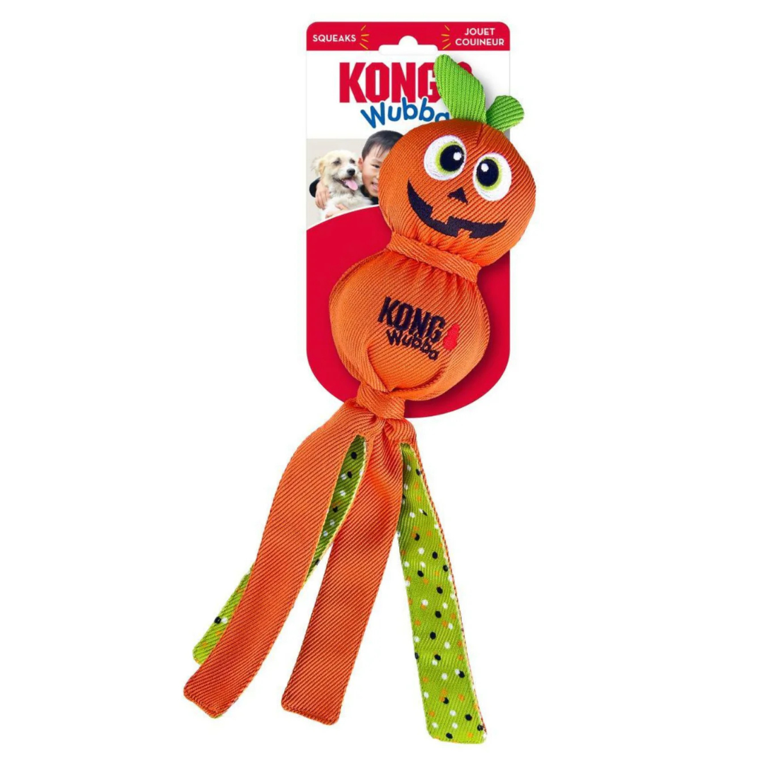 KONG | Wubba halloween citrouille L