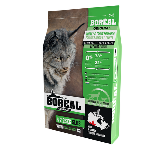 BORÉAL | Chat, Original dinde et truite, sans grains