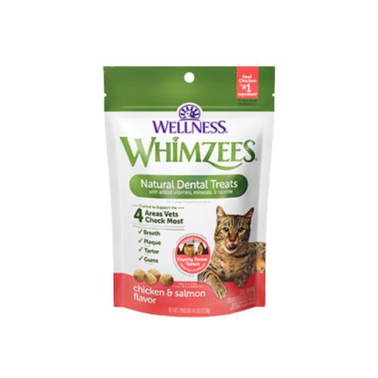 WHIMZEES | Chat gâteries poulet et saumon 4.5oz