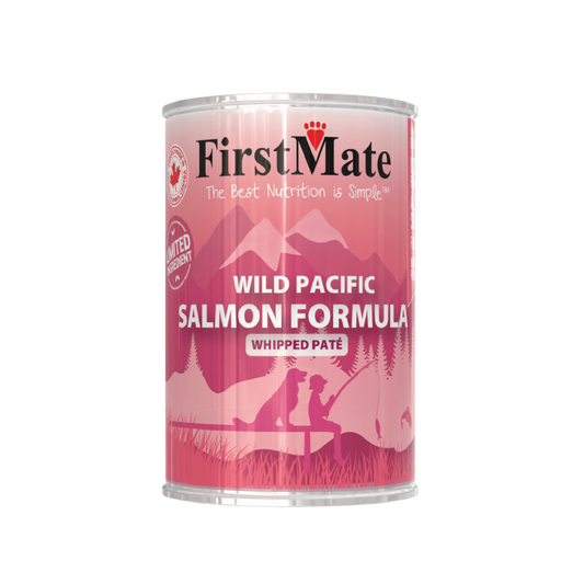 FIRSTMATE | Chien ingrédient limité conserve saumon 12oz