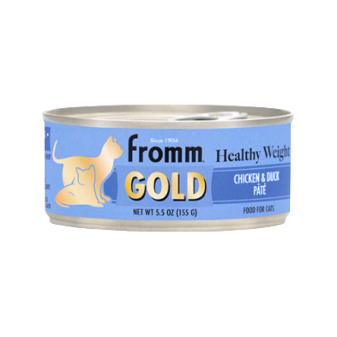 FROMM GOLD | Chat, pâté au poulet et canard pour poids santé