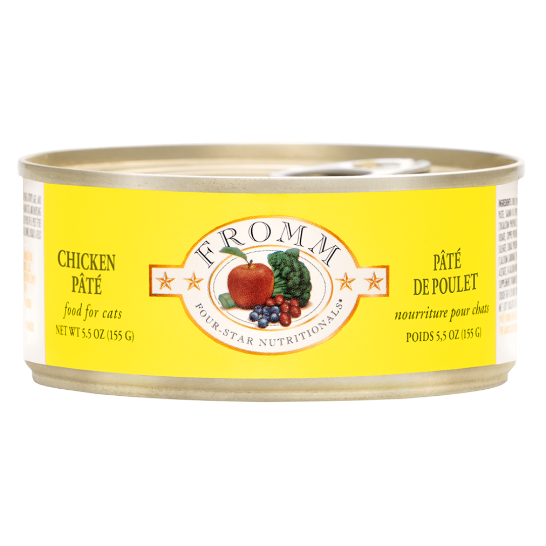 FROMM 4 STAR | Chat, Pâté de poulet 5.5 oz