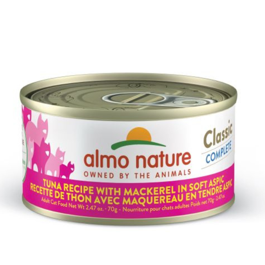 ALMO NATURE | CLASSIC COMPLETE thon avec maquereau 70g