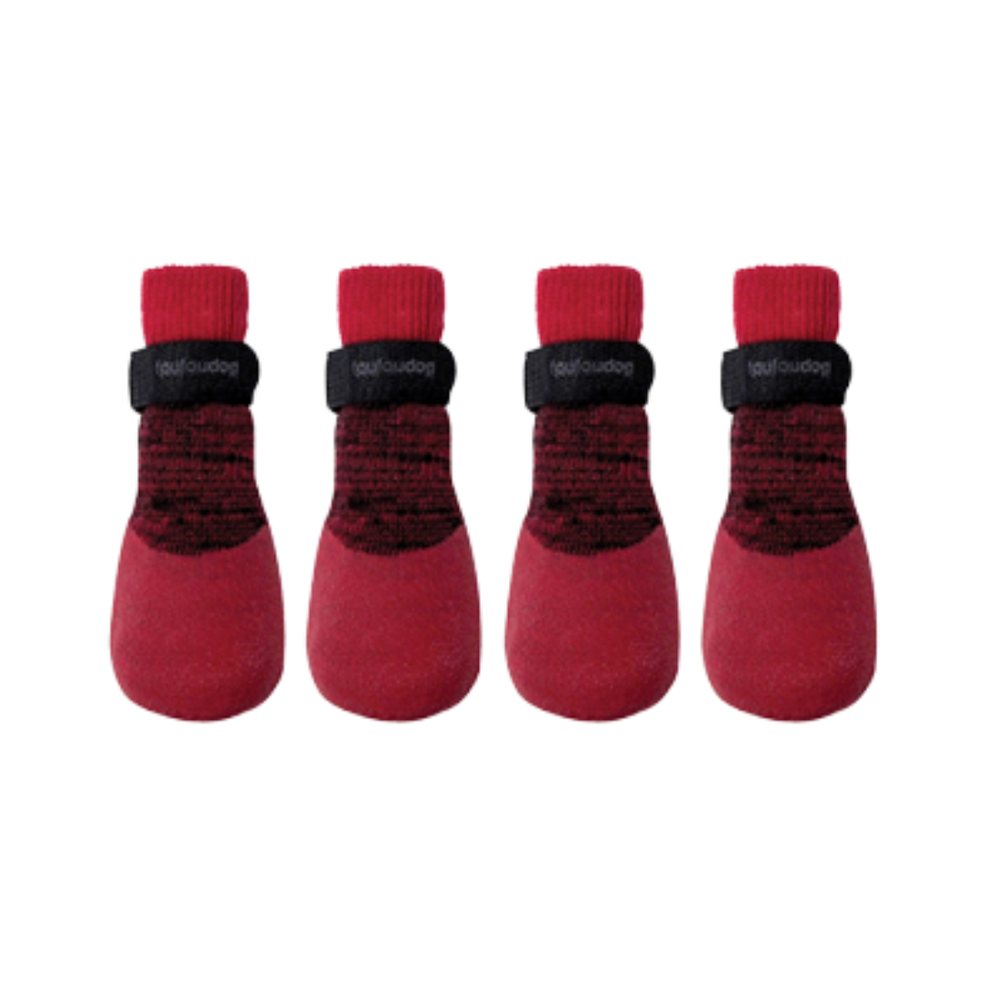 FFB | Chaussette trempées en caoutchouc rouge
