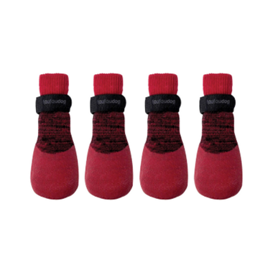 FFB | Chaussette trempées en caoutchouc rouge