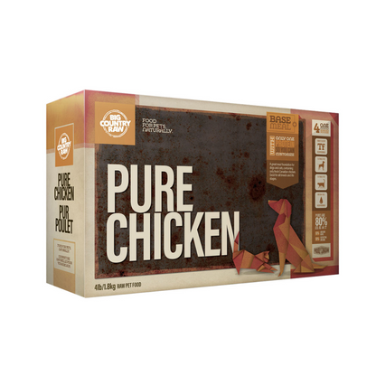 BIG COUNTRY RAW | Pur poulet 4lbs