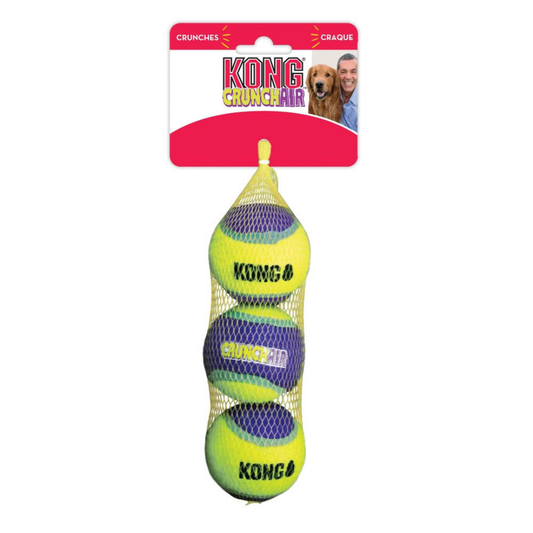 KONG | Balle crunchair paquet de 3