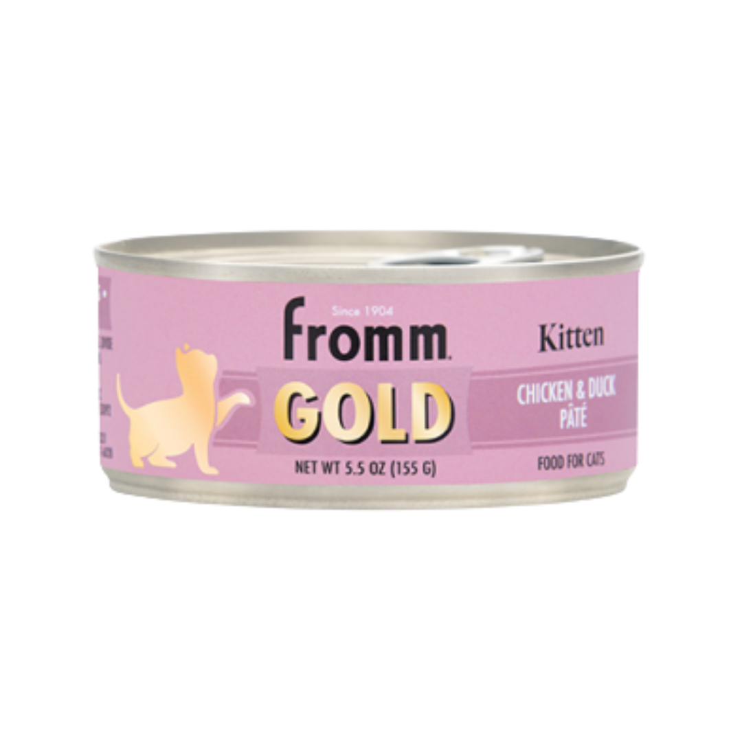 FROMM GOLD | Chat, pâté au poulet et saumon pour chaton