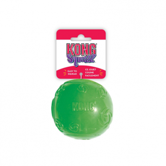 KONG | Balle Squeezz (couleurs assorties)