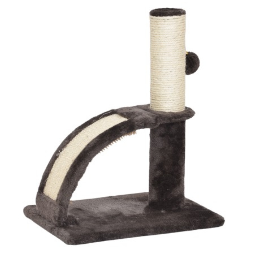 BUD'Z | Griffoir avec arc de massage Logan brun 35x25x43 cm
