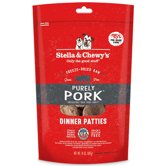 STELLA & CHEWY | Galettes dîner porc 14 oz