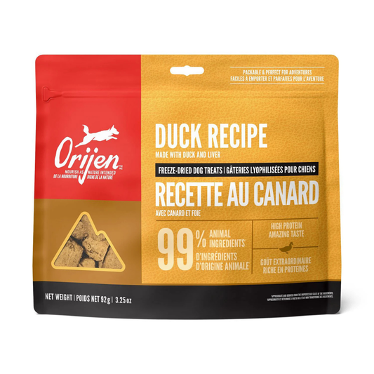 ORIJEN | Gâteries au canard 92g